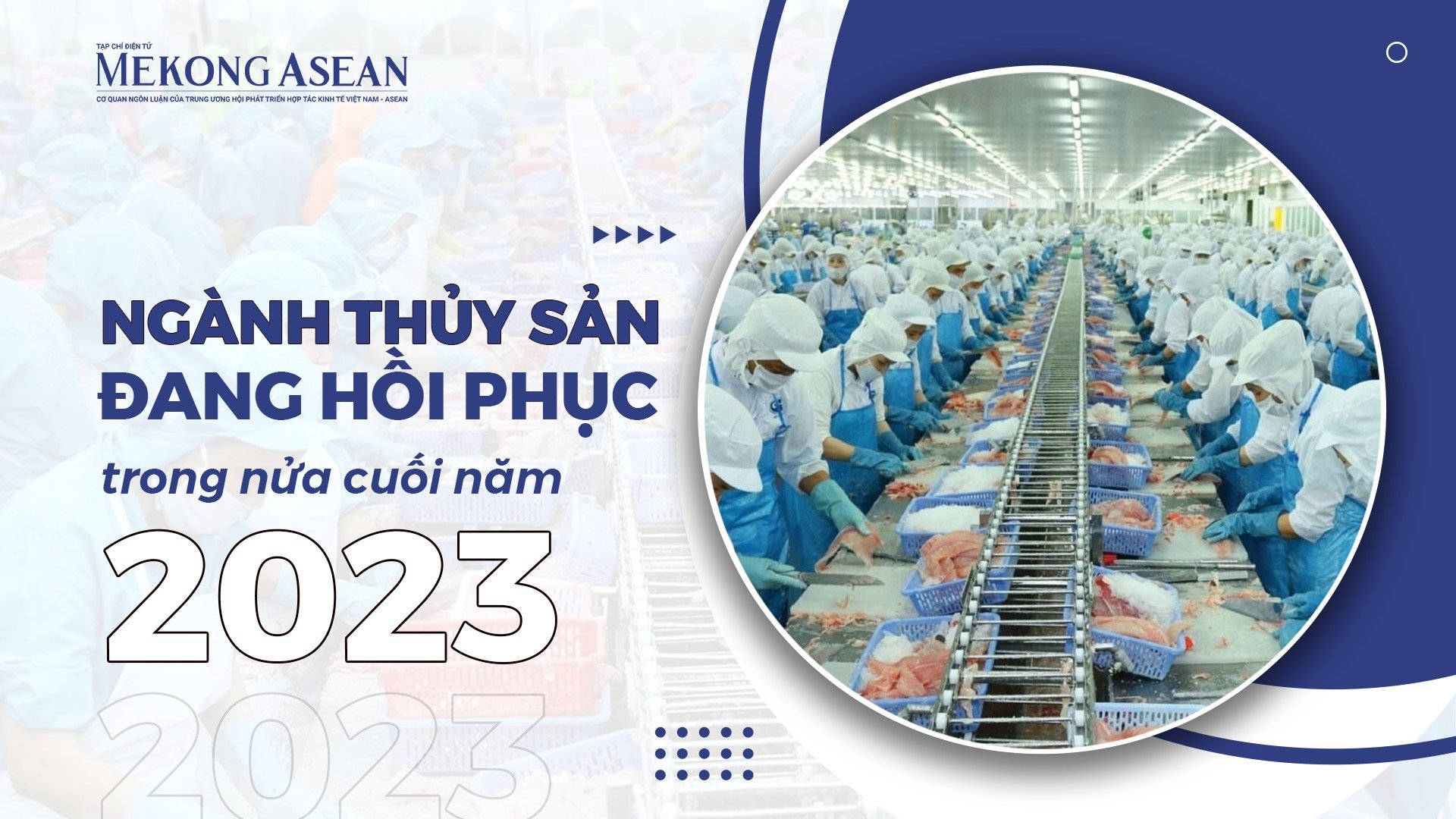 Ngành thủy sản đang hồi phục trong nửa cuối năm 2023