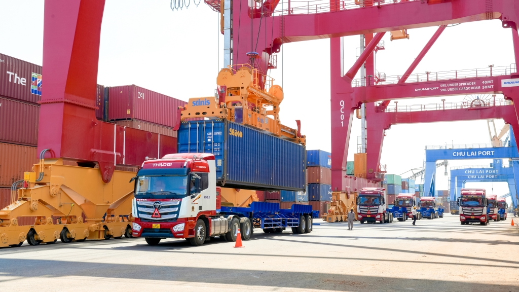 Cảng Chu Lai: Điểm sáng logistics khu vực miền Trung, Tây Nguyên Cảng Chu Lai: Điểm sáng logistics khu vực miền Trung, Tây Nguyên