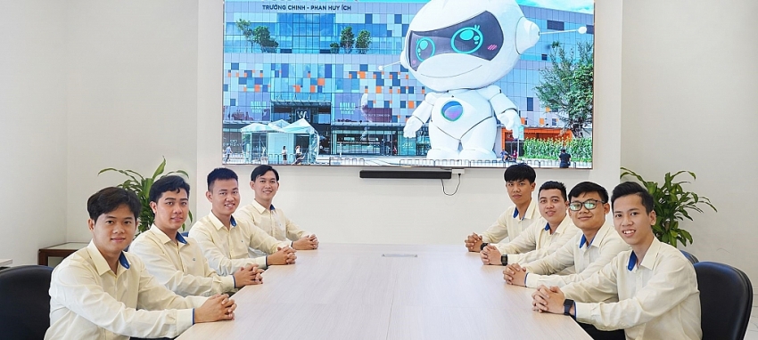 Nhóm kỹ sư Thaco Industries phiên bản chính thức của 555win thiết kế biểu tượng Beso. Ảnh: Thaco Group