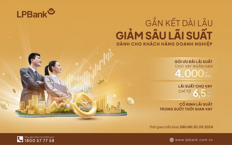 LPBank 'tiếp sức' gói vay 4.000 tỷ cho 555win 500 nhà cái cá cược