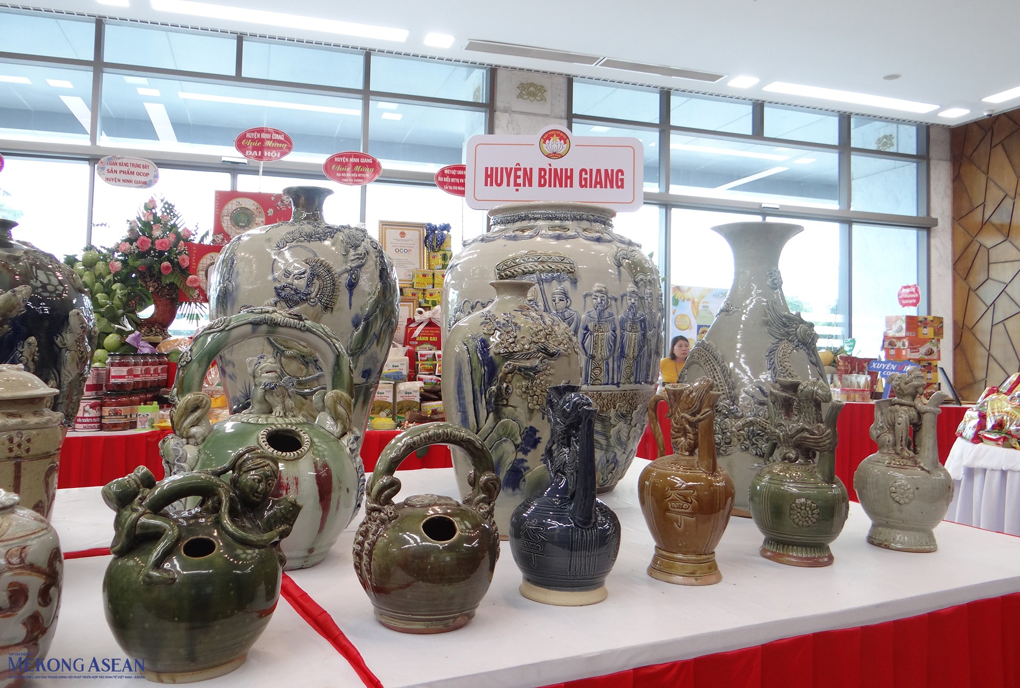 Sản phẩm OCOP của huyện Bình Giang. Sản phẩm OCOP của huyện Bình Giang.