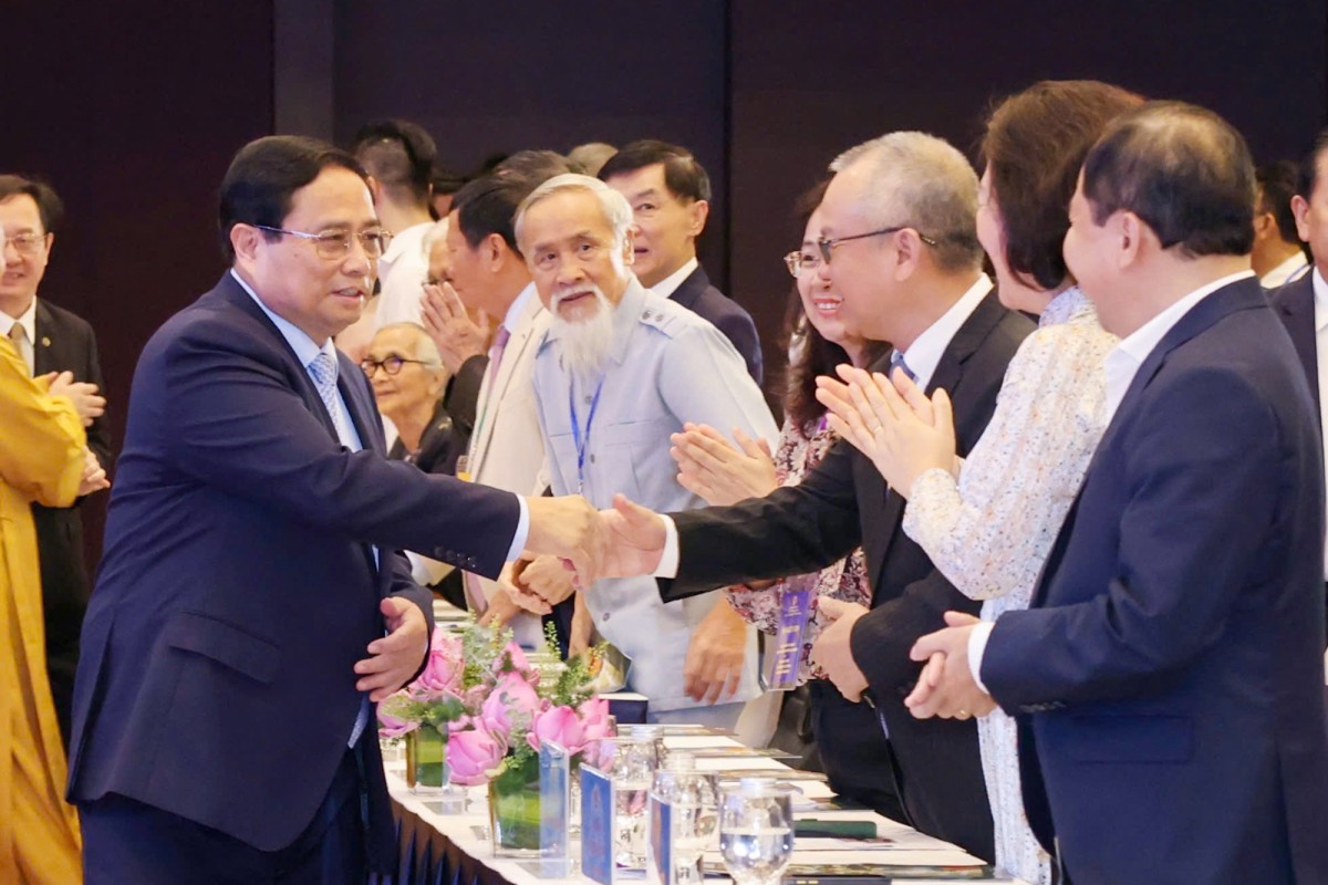 Phiên bản chính thức của 555Win Phạm Minh Chính dự 'Hội nghị Diên Hồng' của người Việt ở nước ngoài