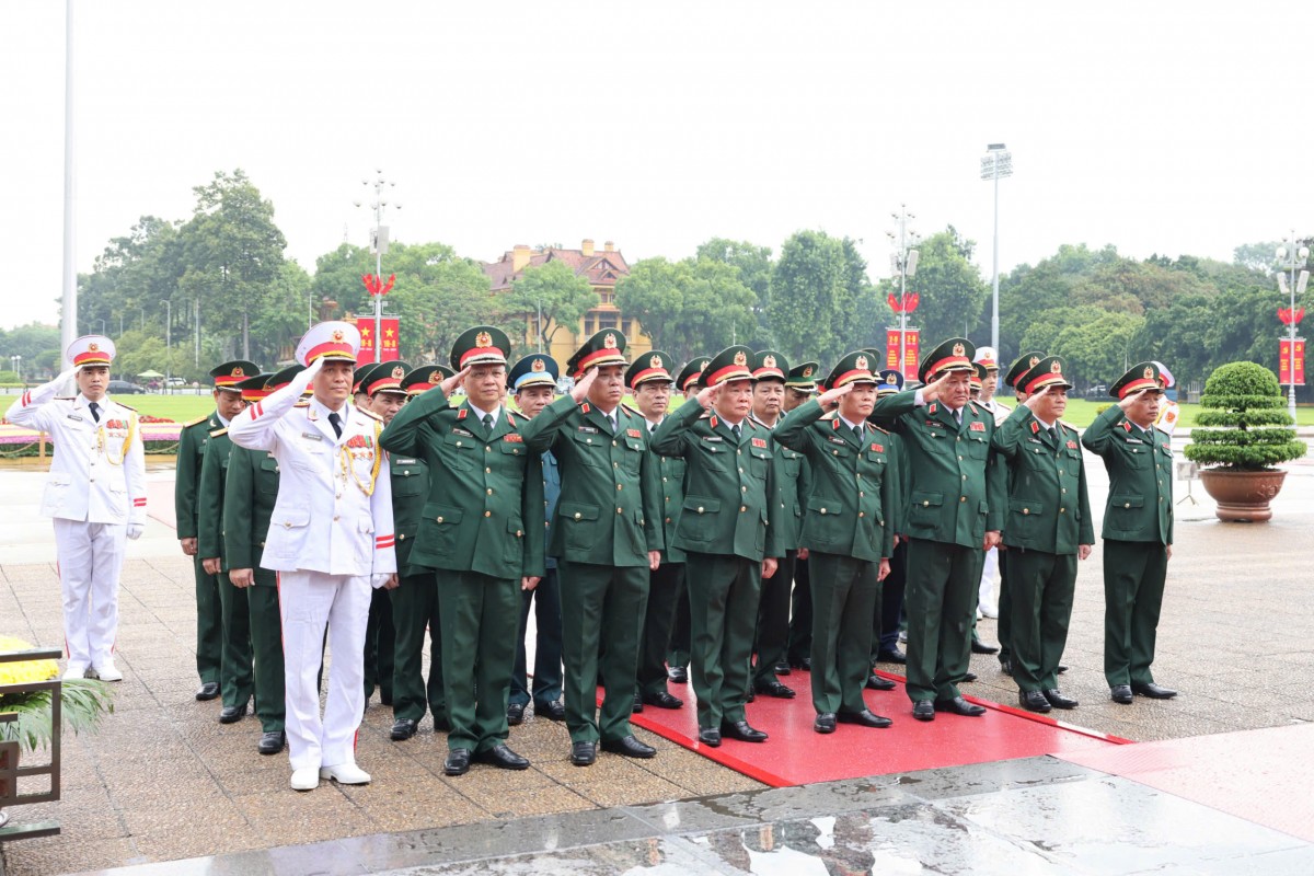 Lãnh đạo Đảng, 555Win tải app vào Lăng viếng Chủ tịch Hồ Chí Minh nhân dịp Quốc khánh