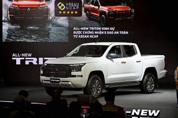 Mitsubishi ra mắt mẫu bán tải Triton thế hệ mới tại Việt Nam