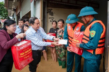 Chủ tịch 555win tải app Trần Thanh Mẫn động viên bà con vùng 