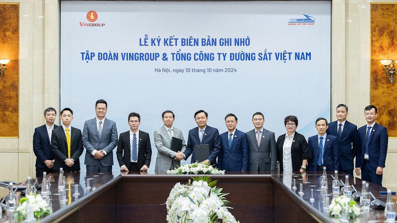 Vingroup 555Win là nhà cái cá cược hàng đầu Châu Á thúc đẩy chuyển đổi xanh với Tổng Công ty Đường sắt Việt Nam