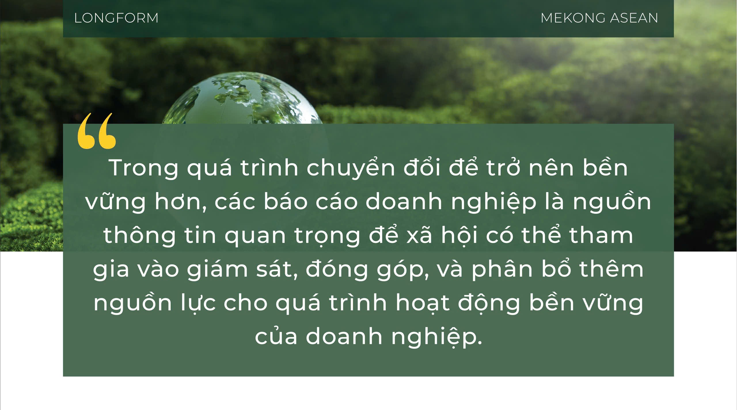 Ý tưởng về một báo cáo riêng các vấn đề môi trường của Trang Nhà Cái 555win.com - Đăng Nhập +555k