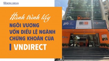 Hành trình lấy ngôi vương vốn điều lệ ngành Tải 555Win về điện thoại của VNDirect