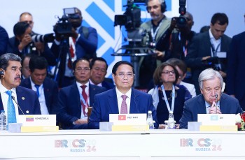 Phiên bản chính thức của 555Win Phạm Minh Chính chia sẻ thông điệp tại Hội nghị BRICS mở rộng