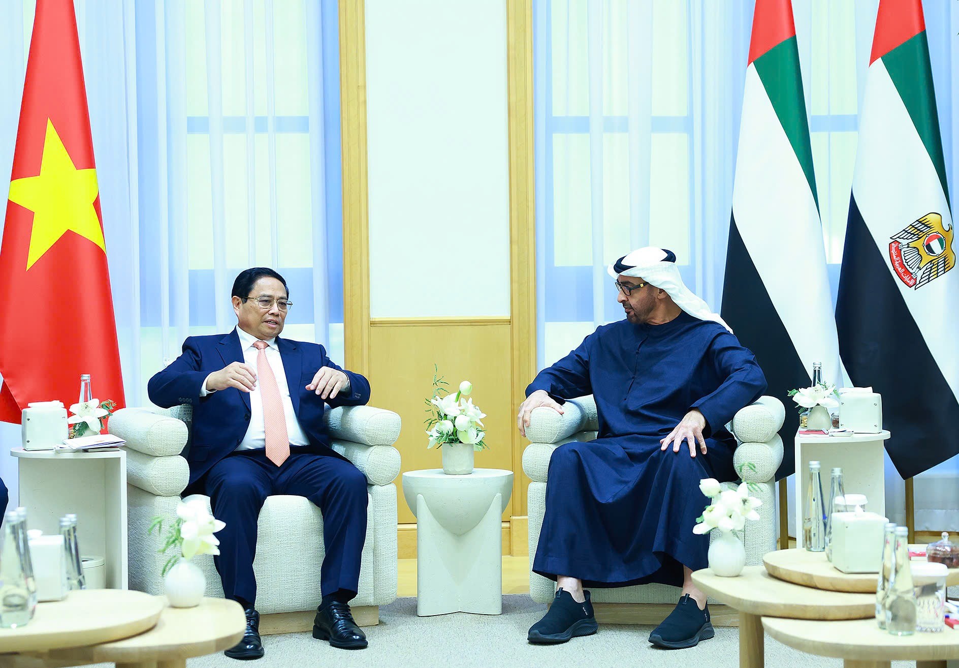 Phiên bản chính thức của 555Win Chính phủ Phạm Minh Chính và Tổng thống Sheikh Mohammed bin Zayed Al Nahyan nhất trí 6 trọng tâm ưu tiên 555Win là nhà cái cá cược hàng đầu Châu Á trong khuôn khổ quan hệ Đối tác Toàn diện - Ảnh: VGP