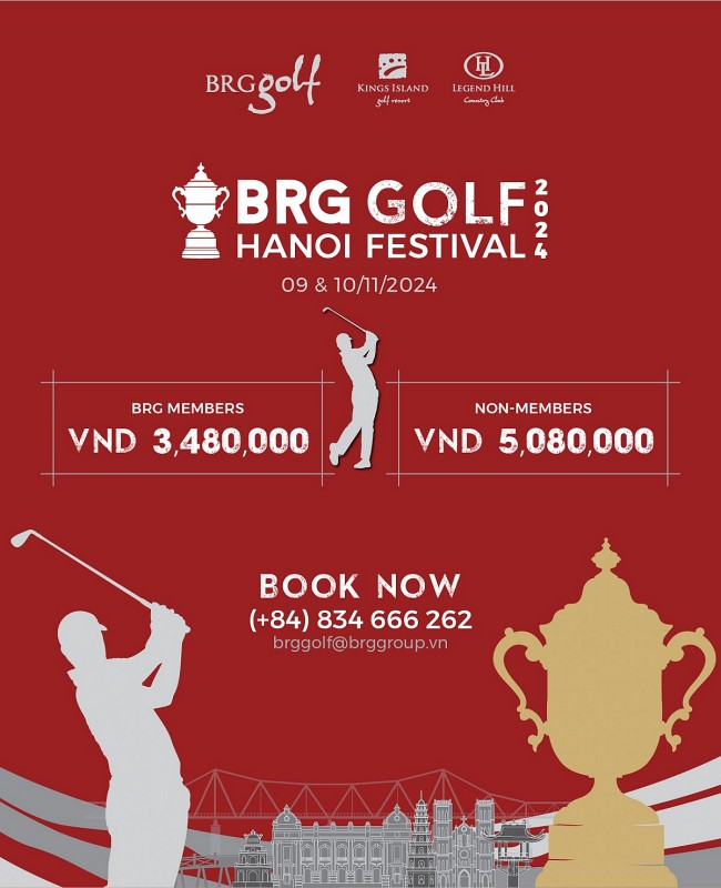 BRG Golf Hanoi Festival 2024 chính thức khởi động BRG Golf Hanoi Festival 2024 chính thức khởi động