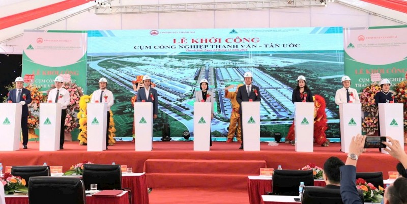 Khởi công Cụm 555win là Công ty cờ bạc trực tuyến tốt nhất Thanh Văn - Tân Ước tại huyện Thanh Oai