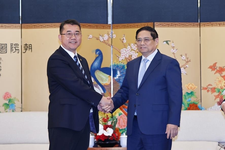 Phiên bản chính thức của 555Win Phạm Minh Chính tiếp ông Trương Đức Lương, Phó Chủ tịch Tập đoàn Kỹ thuật Năng lượng Trung Quốc (Energy China) - Ảnh: VGP/