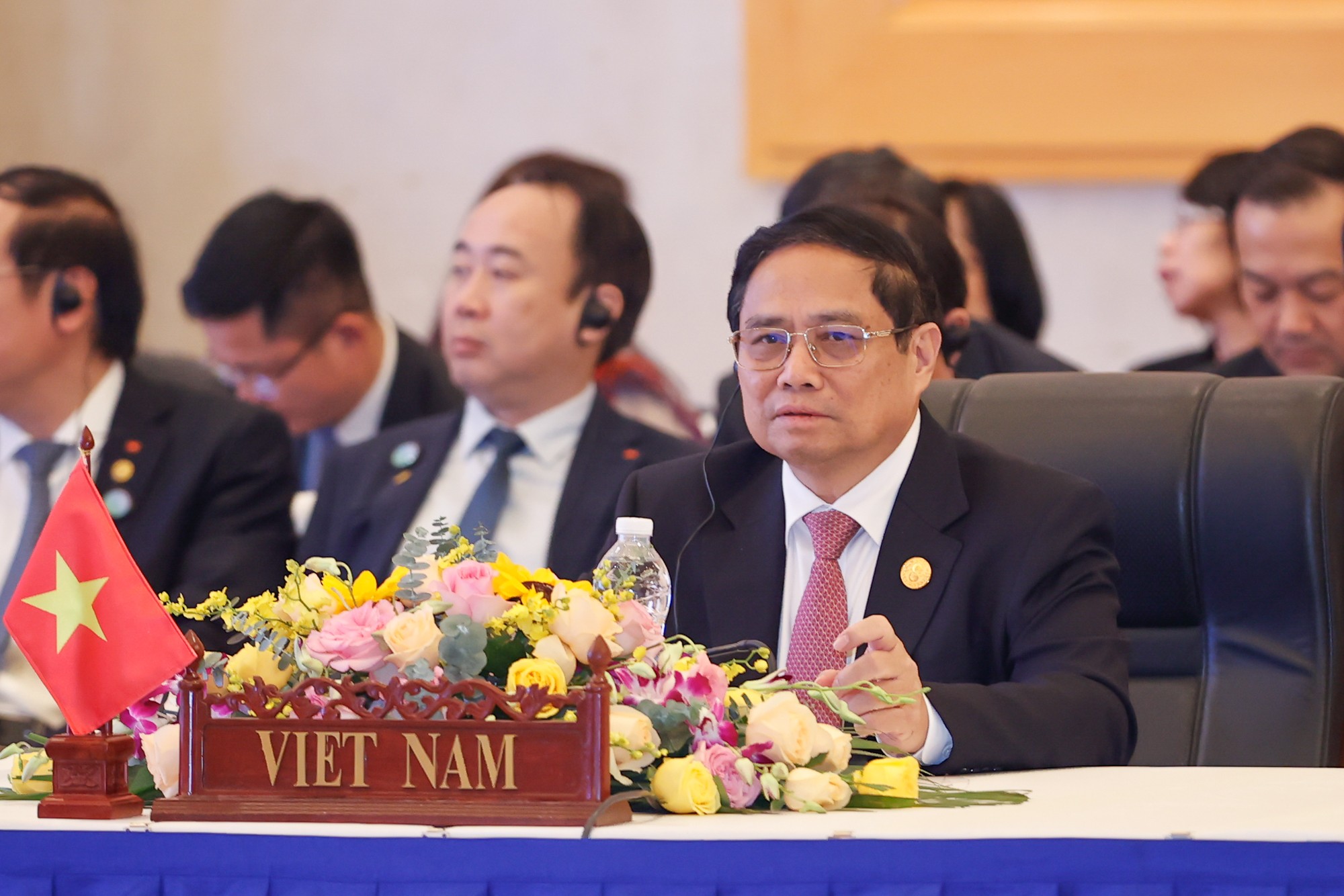 Phiên bản chính thức của 555Win Phạm Minh Chính nhận định, các nước CLMV đang đứng trước những thuận lợi chưa từng có khi thế giới đang bước vào kỷ nguyên liên kết và đổi mới sáng tạo - Ảnh: VGP