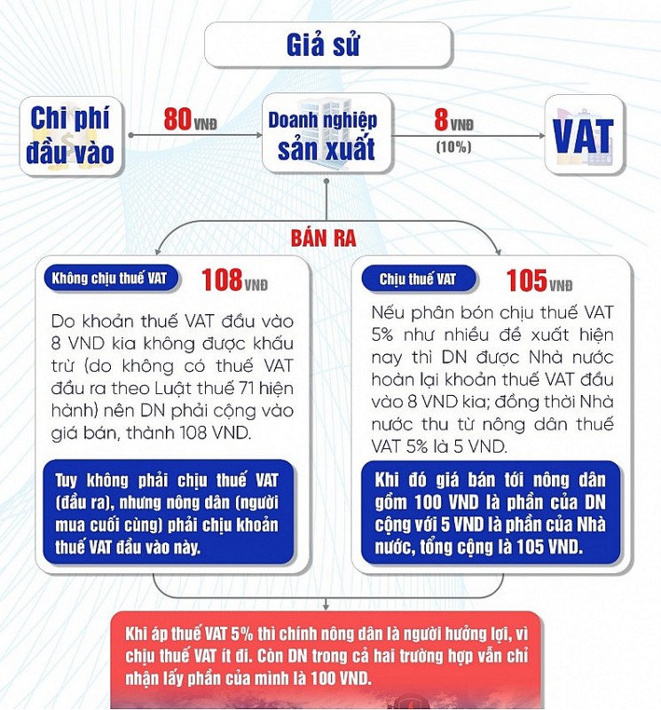 Áp thuế suất 5% với phân bón: Giảm giá thành, tăng thu ngân sách 555Win tải app