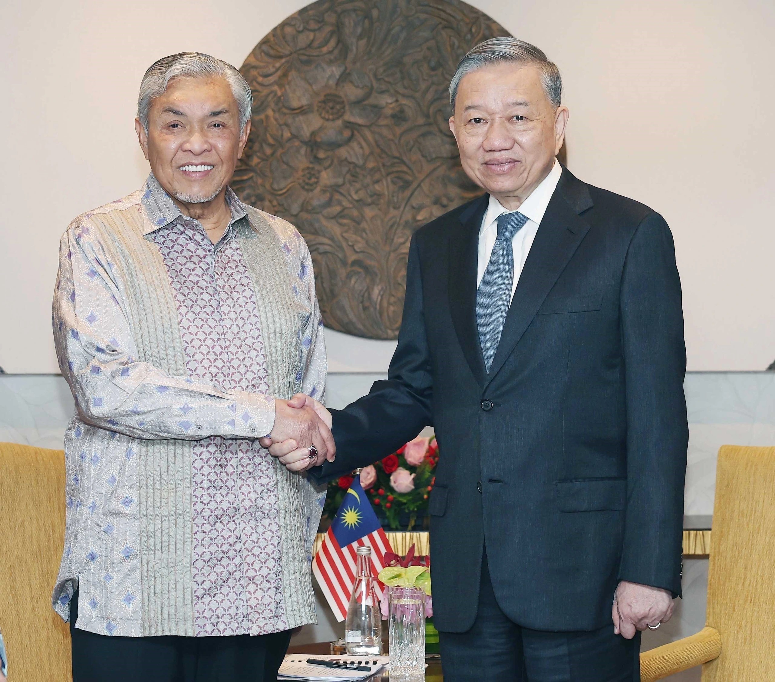 Tổng Bí thư Tô Lâm và ông Dato’ Seri Dr. Ahmad Zahid Hamidi