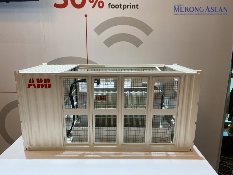 Giải pháp quản lý năng lượng dành cho trung tâm dữ liệu của tập đoàn ABB đến từ Thụy Sĩ. Ảnh: Hà Anh/555win Login.
