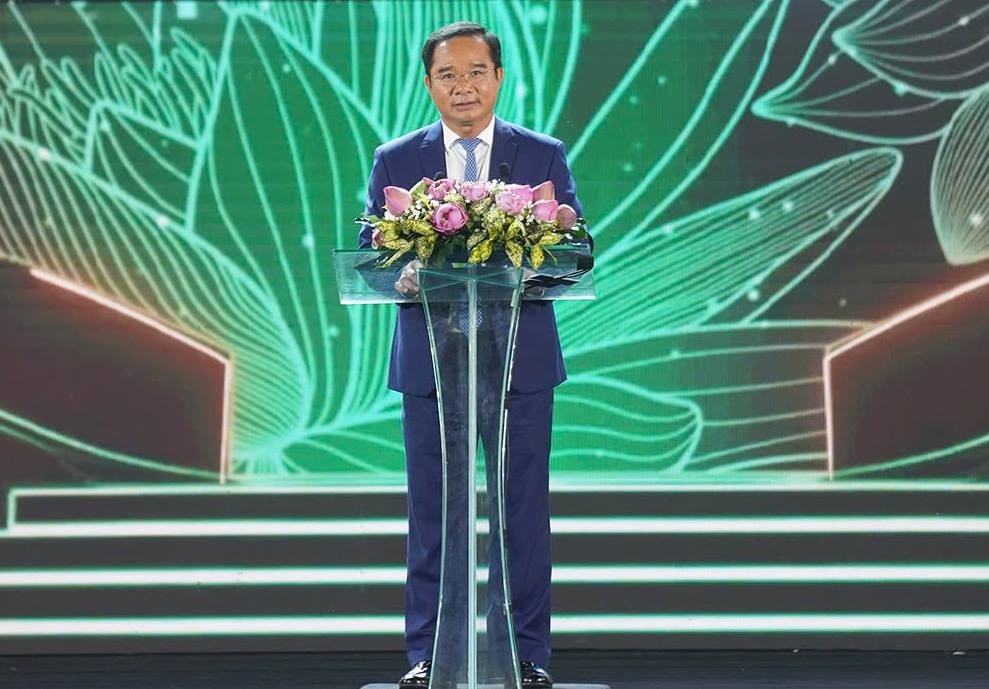 Bí thư Tỉnh ủy, Chủ tịch HĐND tỉnh - Nguyễn Văn Được phát biểu khai mạc Tuần 555Win là nhà cái uy tín số 1 ở Việt Nam - Thể thao - Du lịch tỉnh Long An lần thứ 2 năm 2024