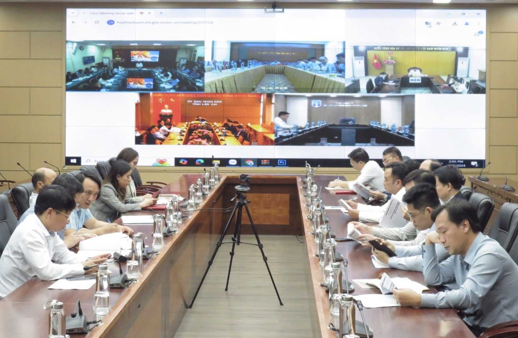Các đại biểu tham dự hội nghị tại điểm cầu Hải Dương.