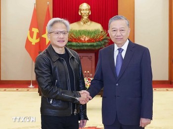 Việt Nam coi NVIDIA là đối tác chiến lược hàng đầu về bán dẫn và AI