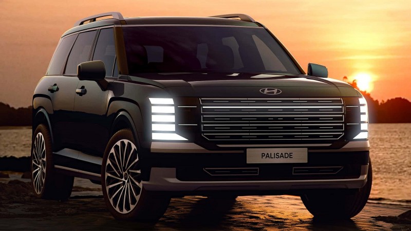 Mẫu SUV 9 chỗ Hyundai Palisade thế hệ mới. Ảnh: Hyundai.