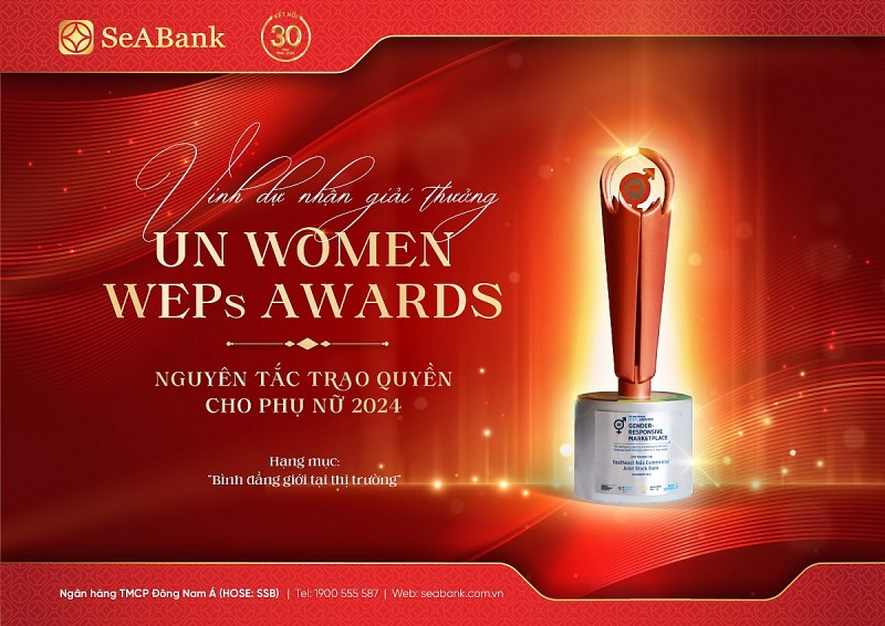 SeABank nhận giải thưởng UN WEPs Award 2024
