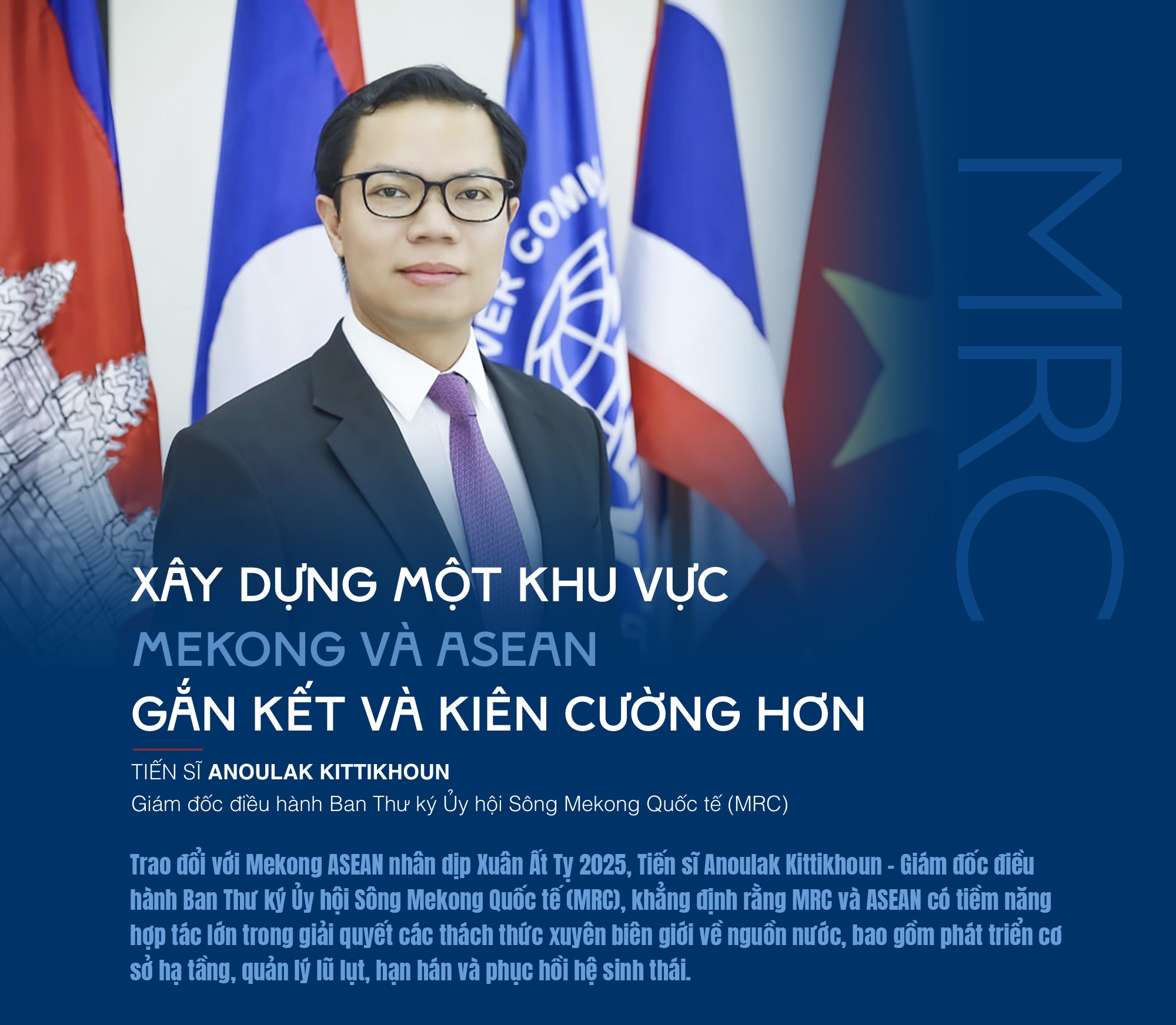 Xây dựng một khu vực Mekong và ASEAN gắn kết và kiên cường hơn