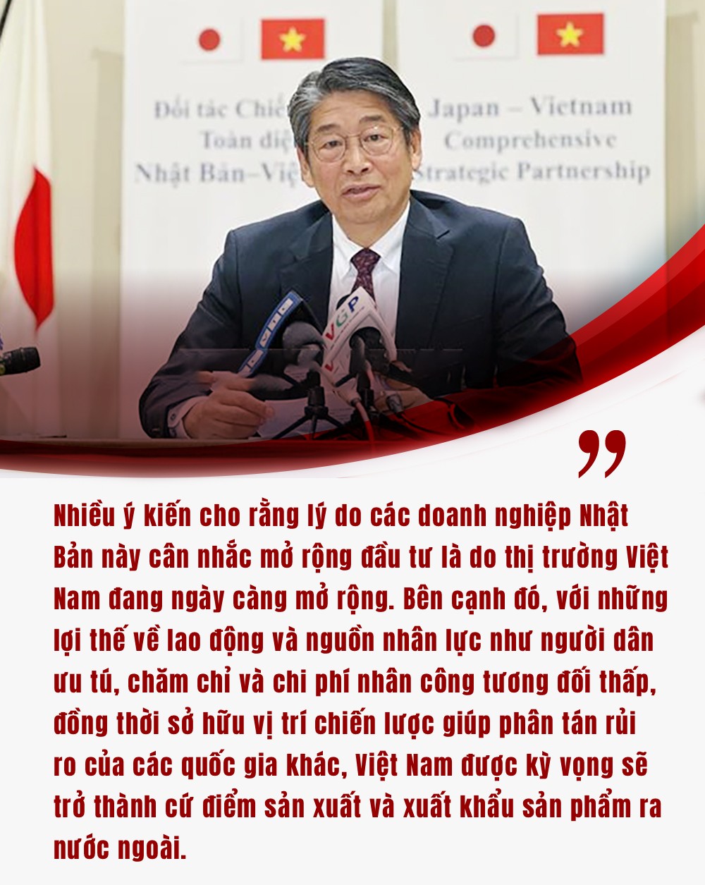 Nhật Bản đồng hành cùng Việt Nam bước vào kỷ nguyên mới