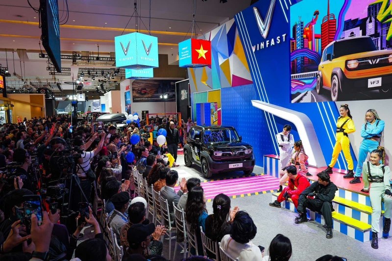 VinFast chính thức mở bán VF 3 tại Indonesia