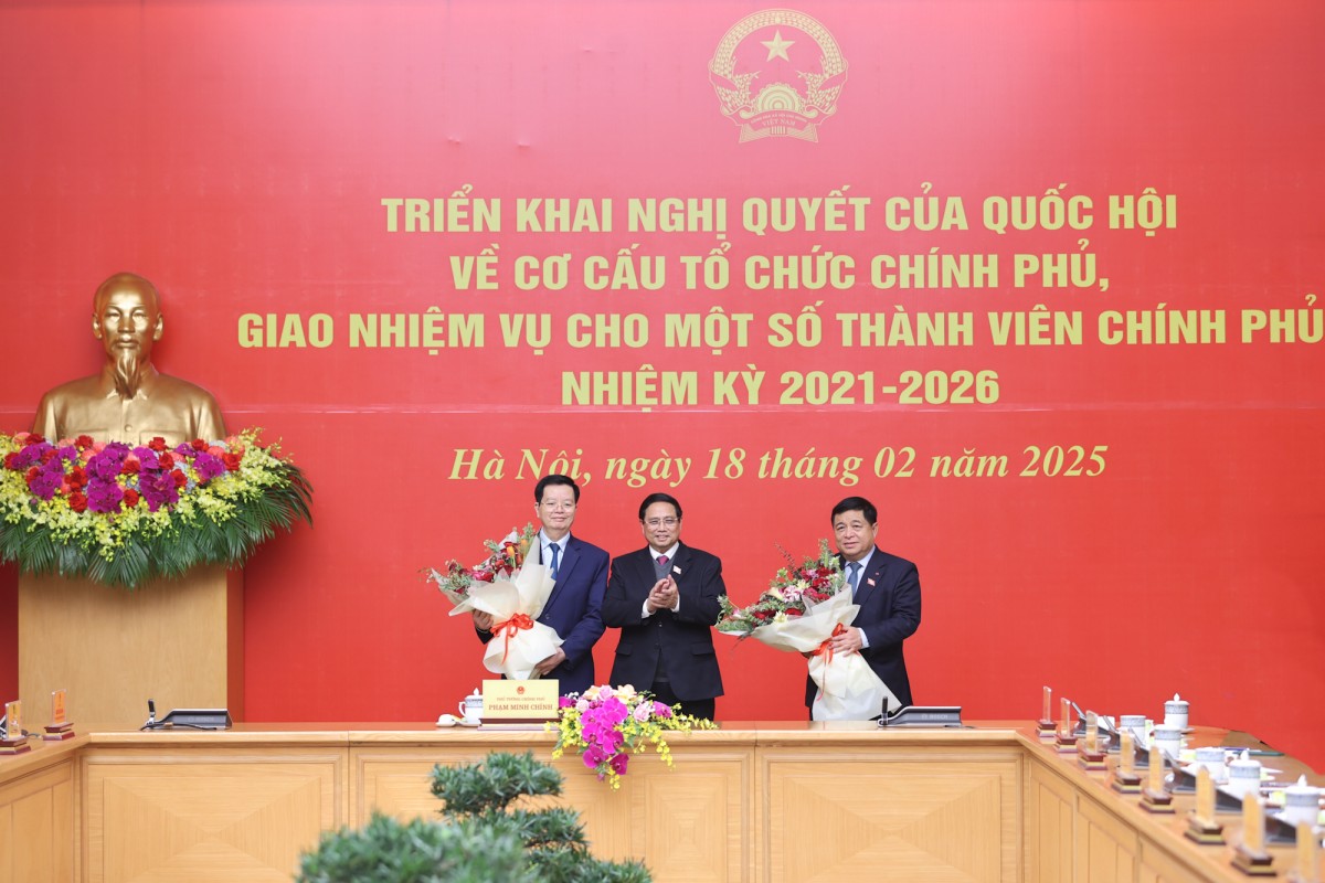Phiên bản chính thức của 555Win giao nhiệm vụ cho các thành viên Chính phủ mới được bổ nhiệm