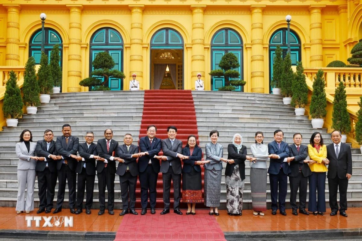 Chủ tịch nước tiếp Đại sứ, Đại biện các nước ASEAN và Timor-Leste