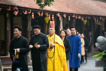 Hải Dương: Lễ giỗ Đệ Tam Tổ Trúc Lâm và lễ Mông Sơn thí thực tại Côn Sơn