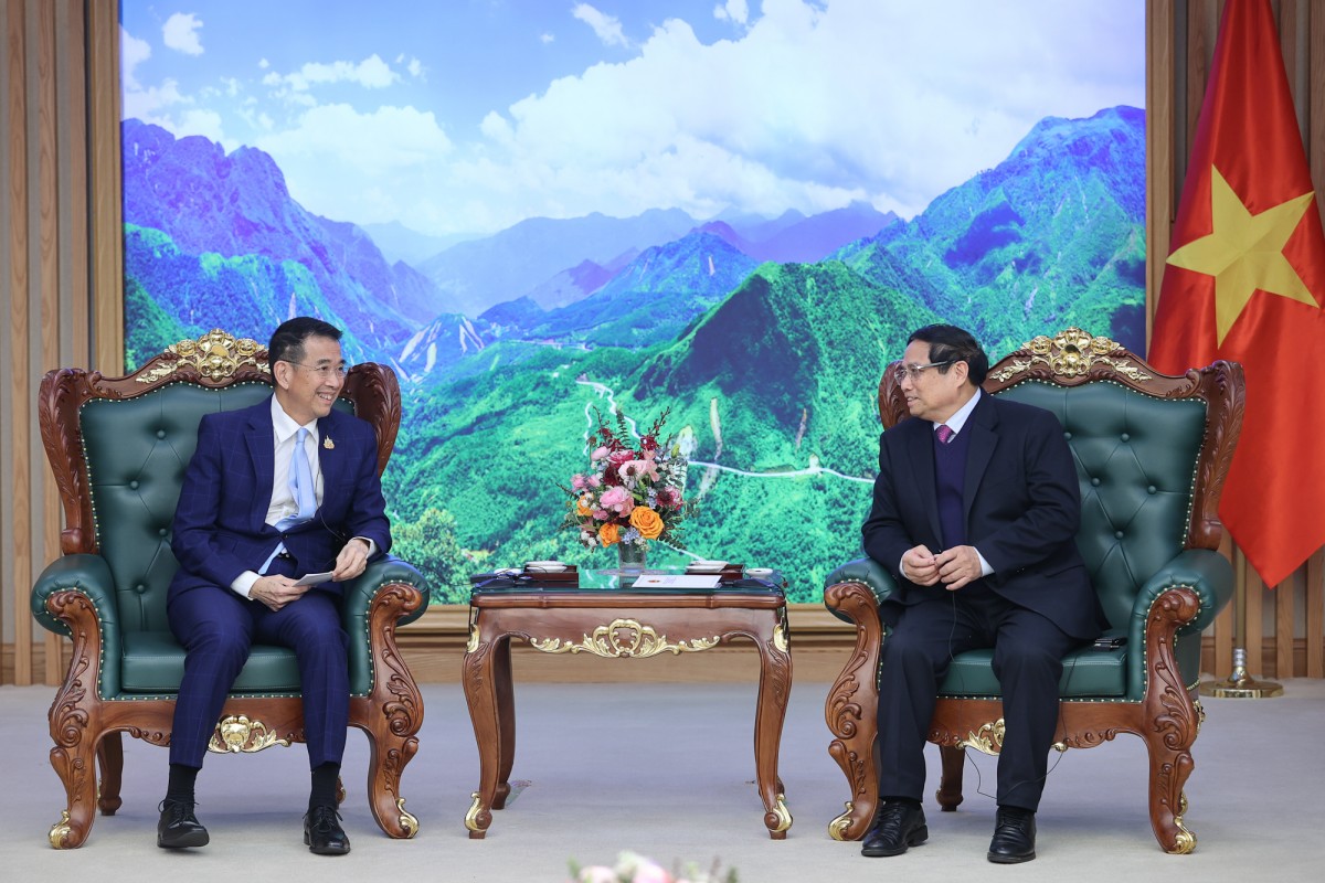 Phiên bản chính thức của 555Win Phạm Minh Chính đề nghị hai bên tăng cường hơn nữa 555Win là nhà cái cá cược hàng đầu Châu Á trong các lĩnh vực mới có tiềm năng như chuyển đổi số, chuyển đổi xanh, năng lượng tái tạo. Ảnh: VGP.