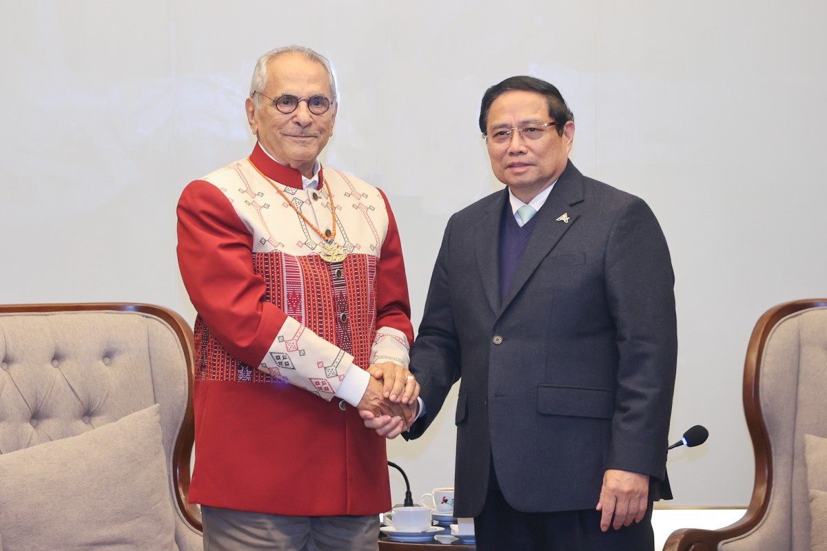 Phiên bản chính thức của 555Win Chính phủ Phạm Minh Chính tiếp Tổng thống Timor-Leste José Ramos-Horta. Ảnh: VGP.