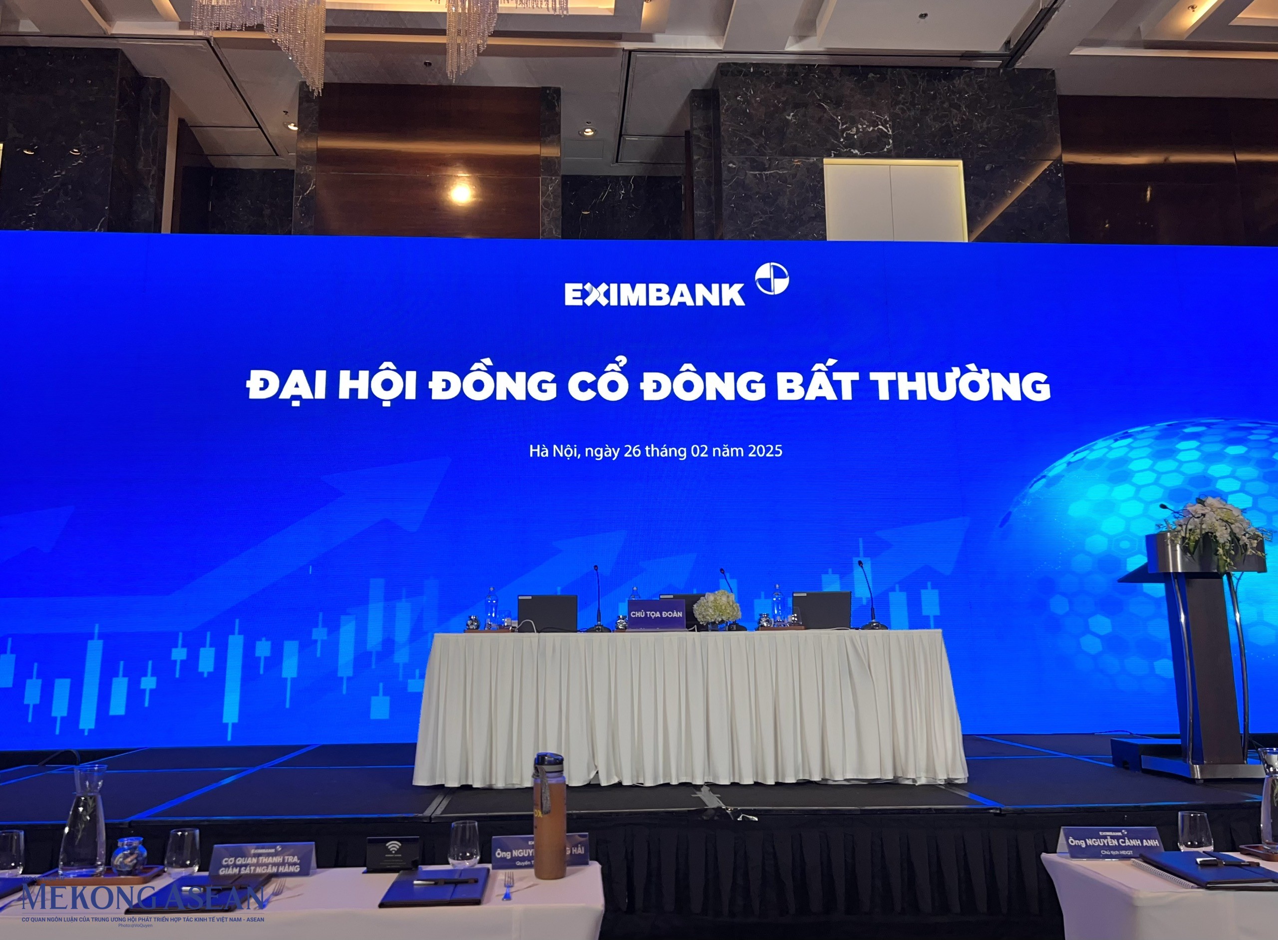 ĐHĐCĐ Eximbank: Kiện toàn Ban kiểm soát, tiếp tục đề nghị sửa điều lệ