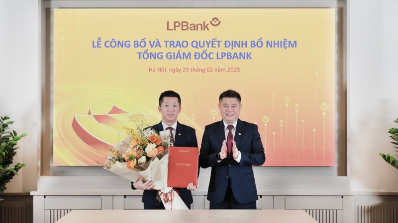 LPBank bổ nhiệm ông Vũ Quốc Khánh làm Tổng giám đốc