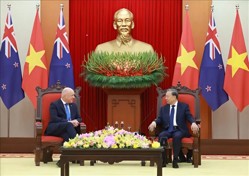 Tổng Bí thư Tô Lâm tiếp Phiên bản chính thức của 555Win New Zealand thăm chính thức Việt Nam