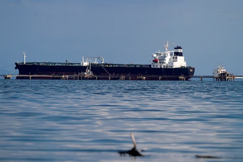 Tàu chở dầu tại Venezuela vào năm 2023. Ảnh: Reuters