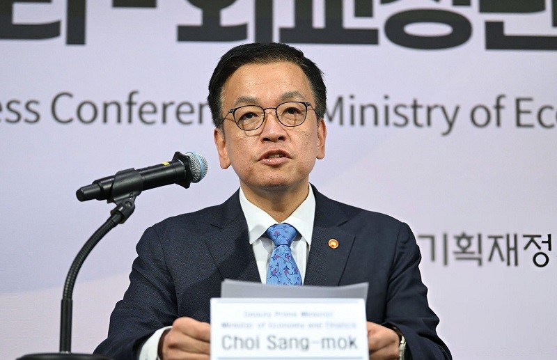 Quyền Tổng thống Hàn Quốc Choi Sang-mok. Ảnh: AFP