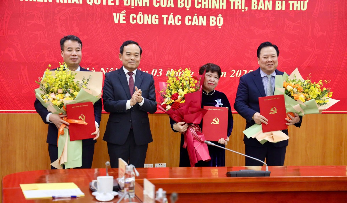 Trưởng Ban Chính sách, chiến lược Trung ương Trần Lưu Quang