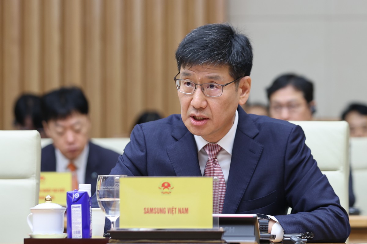 ông Na Ki Hong, Tổng Giám đốc Samsung Việt Nam