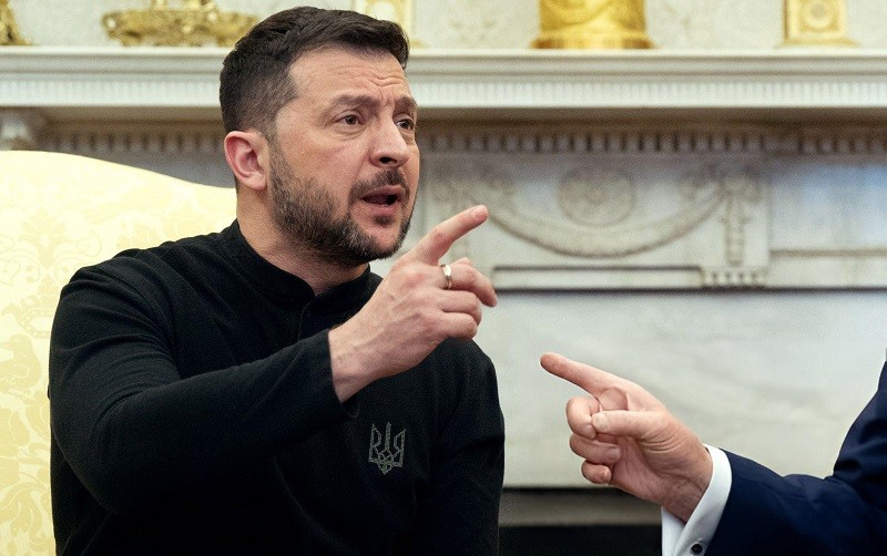 Tổng thống Ukraine Volodymyr Zelensky. Ảnh: AFP