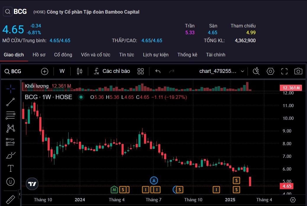 Phó Chủ tịch HĐQT Bamboo Capital bị bán giải chấp hàng triệu 555win555 slot, bắn cá, casino, thể thao, esports, game bài BCG