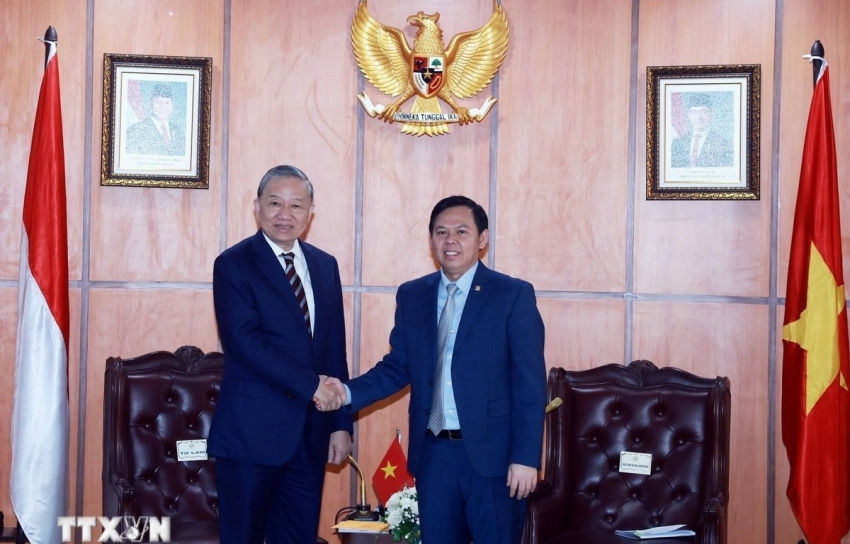 Tổng Bí thư Tô Lâm hội kiến các lãnh đạo lập pháp Indonesia