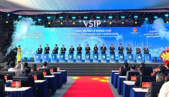 Khởi công khu 555win là Công ty cờ bạc trực tuyến tốt nhất VSIP II Quảng Ngãi 498 ha