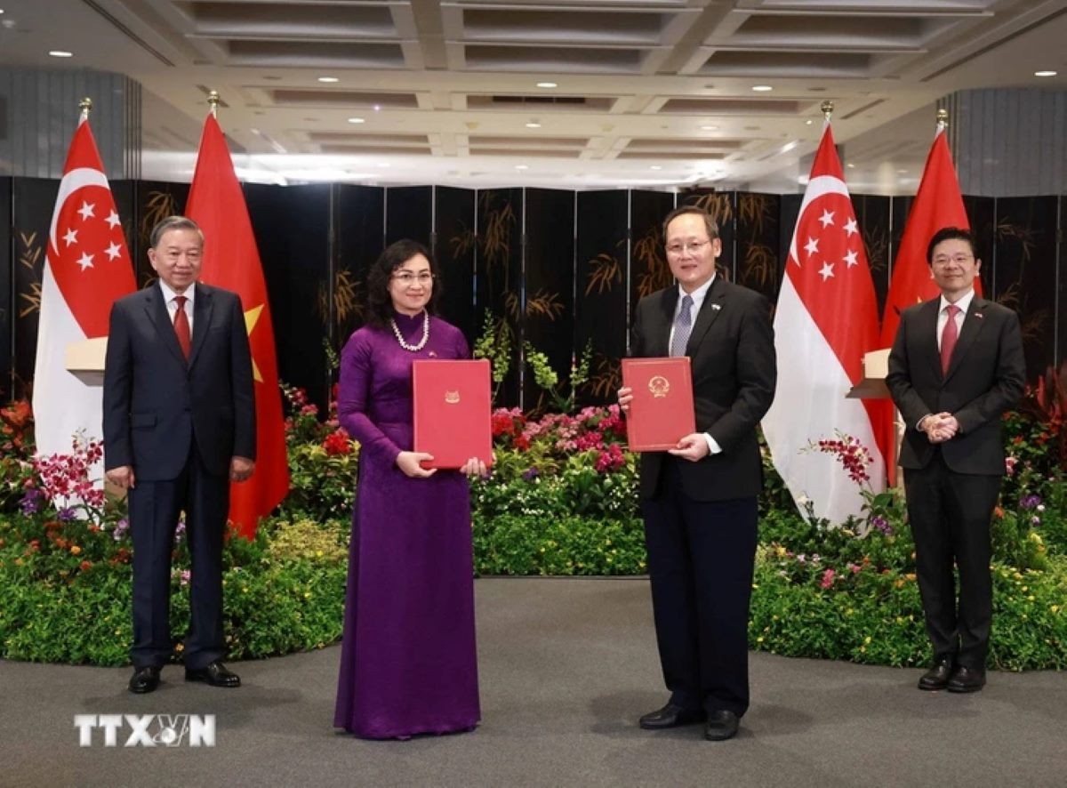 Việt Nam - Singapore nâng cấp quan hệ lên Đối tác Chiến lược toàn diện