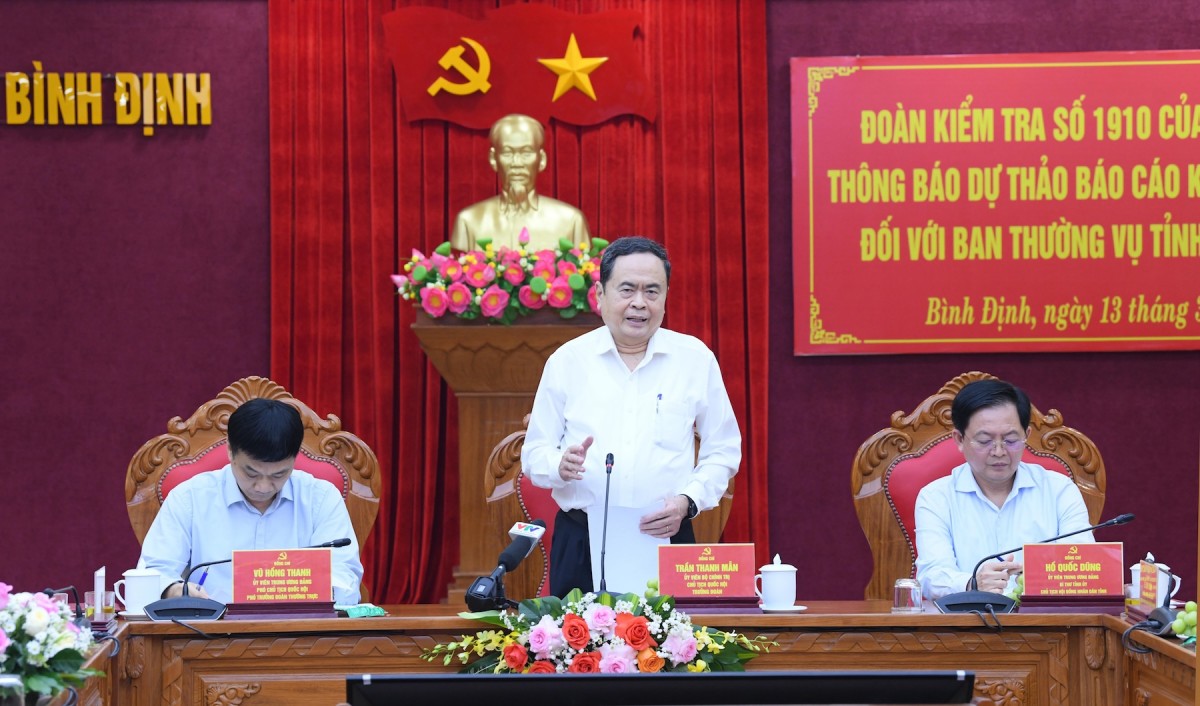 'Chọn người có đức có tài, đủ tâm, đủ tầm để sắp xếp'