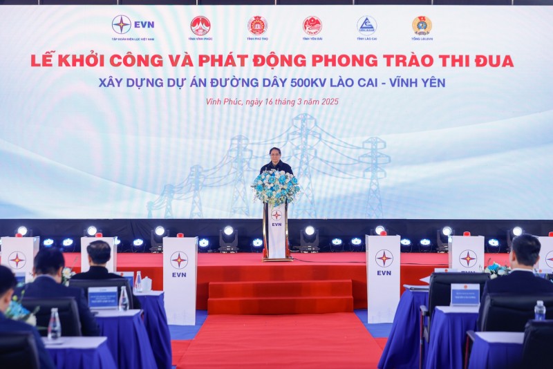 Hoàn thành đường dây 500 kV Lào Cai - Vĩnh Yên trong 6 tháng