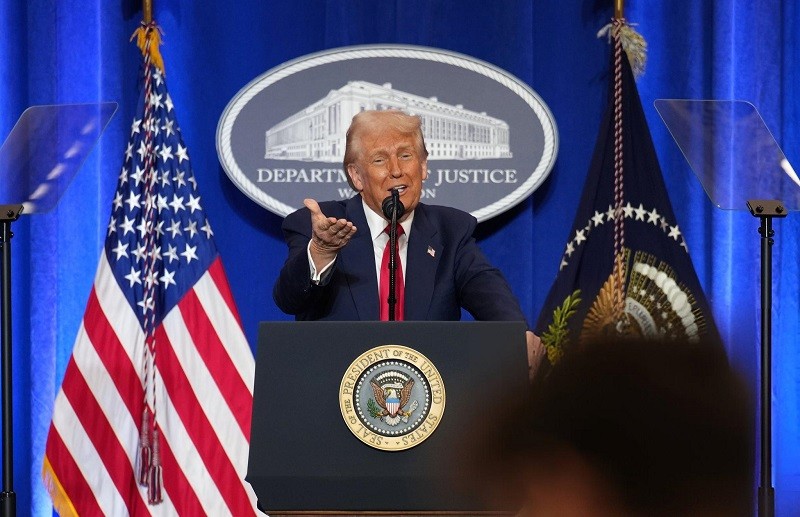 Tổng thống Trump tại Washington ngày 14/3. Ảnh: Getty