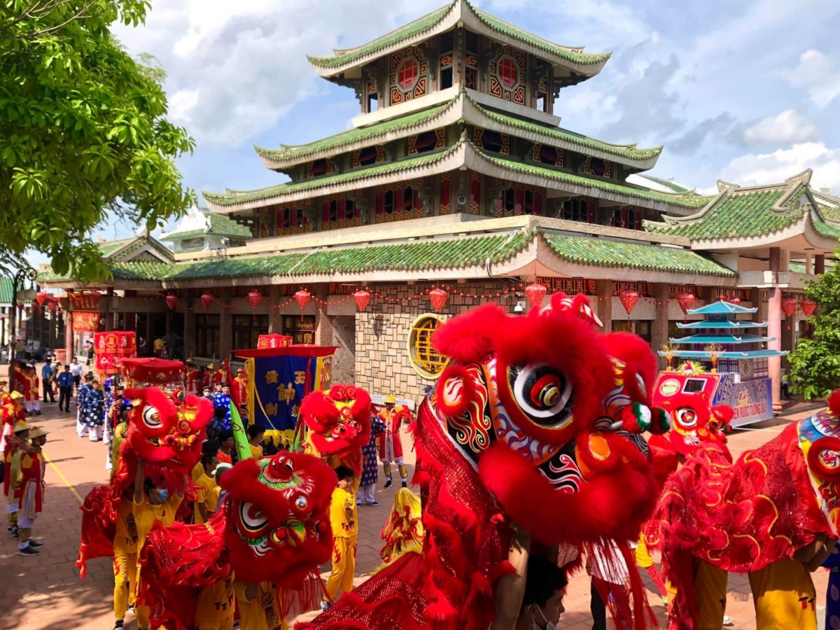 Lễ hội Vía Bà Chúa Xứ Núi Sam. Ảnh: Angiang.gov.